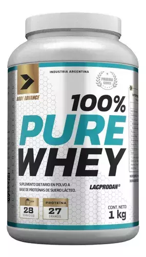 Body Advance Pure Whey 100% Suplemento Proteína 1kg