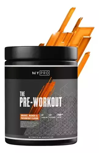 My Protein Preentreno naranja mango