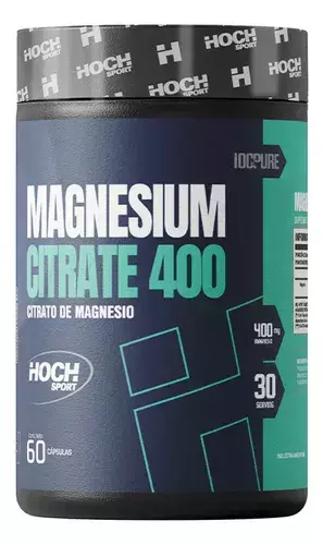 Citrato De Magnesio Hochsport Máxima Concentración 60 capsulas