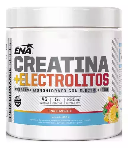 Creatina Monohidrato 5grs + Electrolitos 335mg Ena Energia