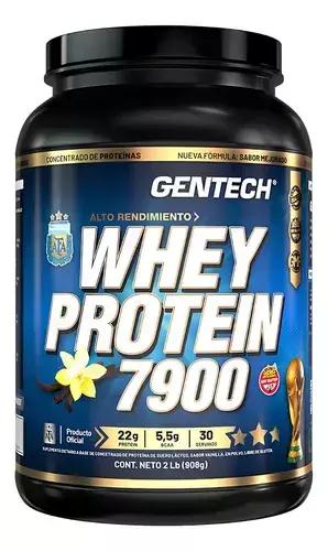 Whey Protein 7900 Gentech 2 Lbs Proteína De Suero - comprar online
