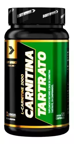 L-carnitine 120 Comp. Body Advance Quemador De Grasas Sabor Sin sabor