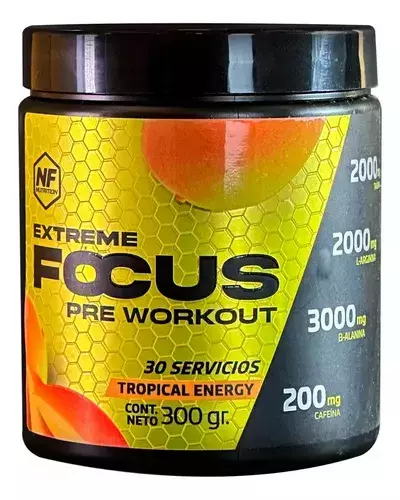 Nf Nutrition Extreme Focus Suplemento Tropical X 300gr