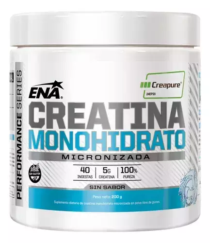 Creatina creapure Monohidrato Ena Sport 200grs
