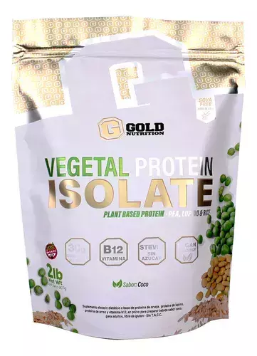 Vegana isolada Gold nutrition - comprar online