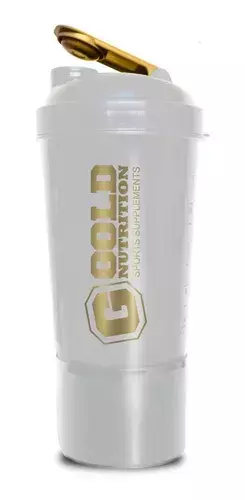 Shaker Gold Nutrition con compartimiento 600ml