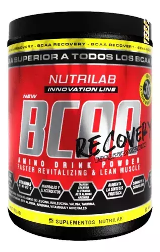 Nutrilab Bcaa Recovery 300 Grs Aminoácidos Ramificados