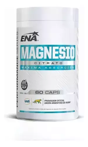 Citrato De Magnesio Ena 60 Caps