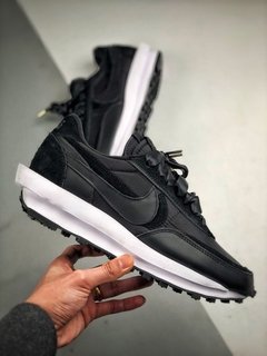 NIKE x SACAI LDWAFFLE BLACK NYLON