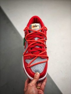 OFF-WHITE x NIKE DUNK UNIVERSITY RED na internet