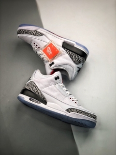 NIKE AIR JORDAN III WHITE CEMENT - loja online
