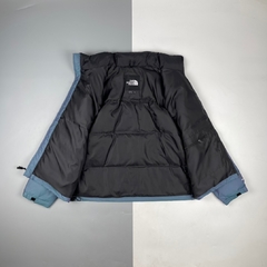 THE NORTH FACE PUFFER NUPTSE RETRO IRIDESCENT MULTI BLUE - loja online