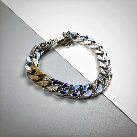 LOUIS VUITTON BRACELETE CHAIN LINK PATCHES