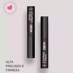 DELINEADOR LIQUIDO PARA OLHOS CARBON BLACK - NINA MAKEUP - comprar online
