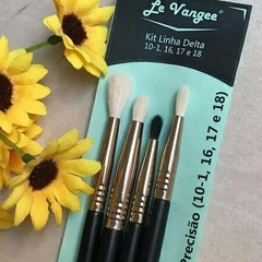 kit de pinceis de esfumar e precisão delta - Le vangee - loja online