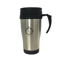 Caneca Inox 400 mL com Tampa Vedada e Trava de Segurança - 3889
