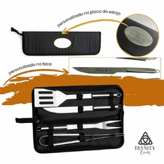 KIT CHURRASCO 4 PEÇAS – Praticidade e presença para impressionar em qualquer ocasião - 07444 - comprar online