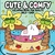CUTE E COMFY - COLORING BOOK FOR ADULTS - CAPA PRAIA - CAMELOT