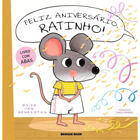 FELIZ ANIVERSARIO RATINHO - BRINQUE BOOK