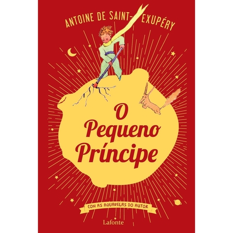 O PEQUENO PRINCIPE - ANTOINE DE SAINT-EXUPERY (CAPA VERMELHA)