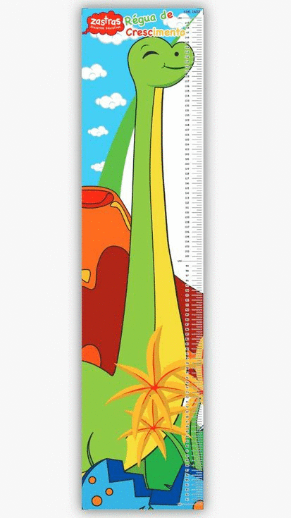 REGUA DE CRESCIMENTO ZASTRAS (Familia) (SELO)