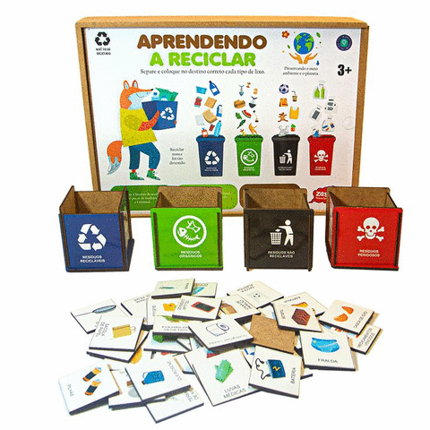 APRENDENDO A RECICLAR ZASTRAS (de 2 a 4) (SELO)