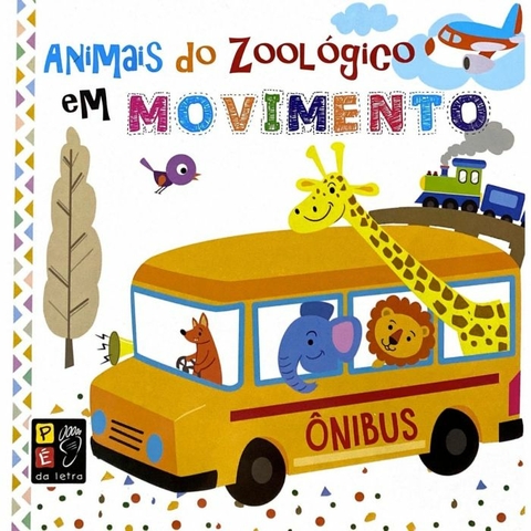 CARTONADO - ANIMAIS DO ZOOLOGICO EM MOVIMENTO