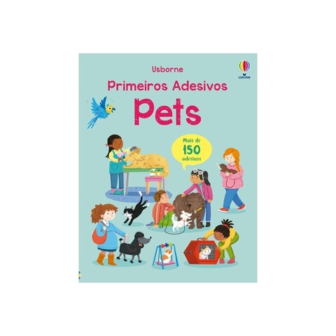 PETS MEU LIVRINHO DE ADESIVOS (de 2 a 4) A