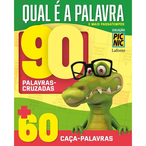 COLECAO PIC NIC - QUAL E A PALAVRA E MAIS PASSATEMPOS