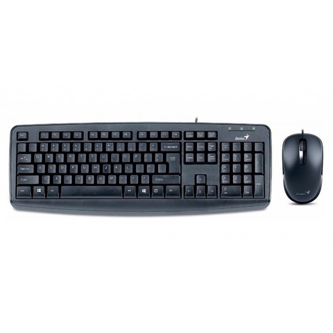 OUTLET TECLADO GENIUS + MOUSE KM-130 USB