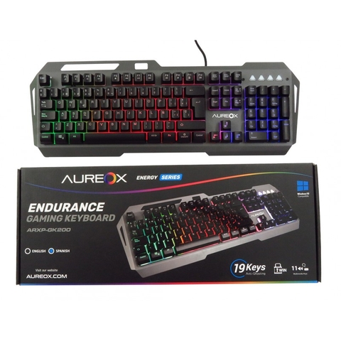 TECLADO AUREOX ENDURANCE GAMING GK200