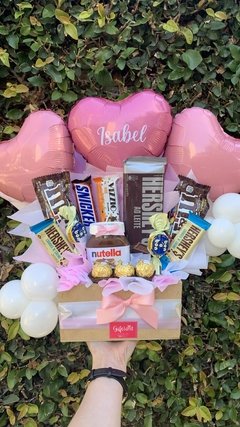 Detalle con golosinas y globos (N18)