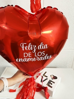 Caja con golosinas con globos con helio (N16) - comprar online
