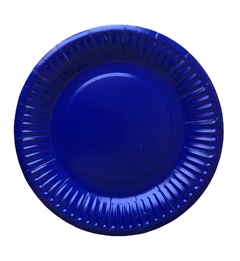 PLATO LISO AZUL