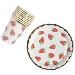 VASO FRUTILLA x8 - comprar online