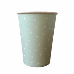 VASO POLIPAPEL CIELO x10