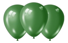 GLOBO 12" LISO STANDARD VERDE ESMERALDA
