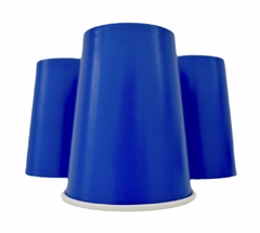 VASO DE POLIPAPEL LAMINADO AZUL