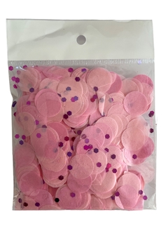 CONFETI COMBINADO MIX ROSA LILA BLANCO