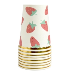 VASO FRUTILLA x8