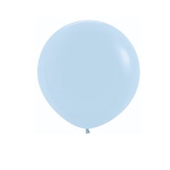 GLOBO GIGANTE PASTEL CELESTE 24”