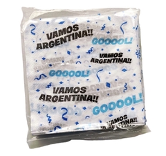 SERVILLETA “VAMOS ARGENTINA” x20