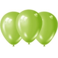 GLOBO 12" LISO STANDARD VERDE KIWI