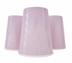 VASO POLIPAPEL IRIDISCENTE X6