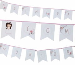 BANDERIN “PRIMERA COMUNION” - comprar online