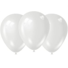 GLOBO 9" LISO STANDARD BLANCO PERLADO