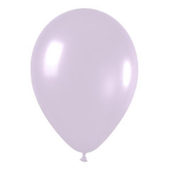 GLOBO 12" LISO STANDARD PASTEL UVA
