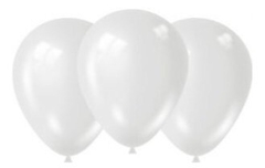 GLOBO 12" LISO STANDARD BLANCO