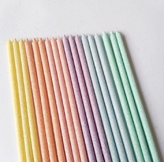 VELA LARGA GIBRE PASTEL
