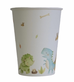VASO POLIPAPEL DINOS BEBE x10 - comprar online